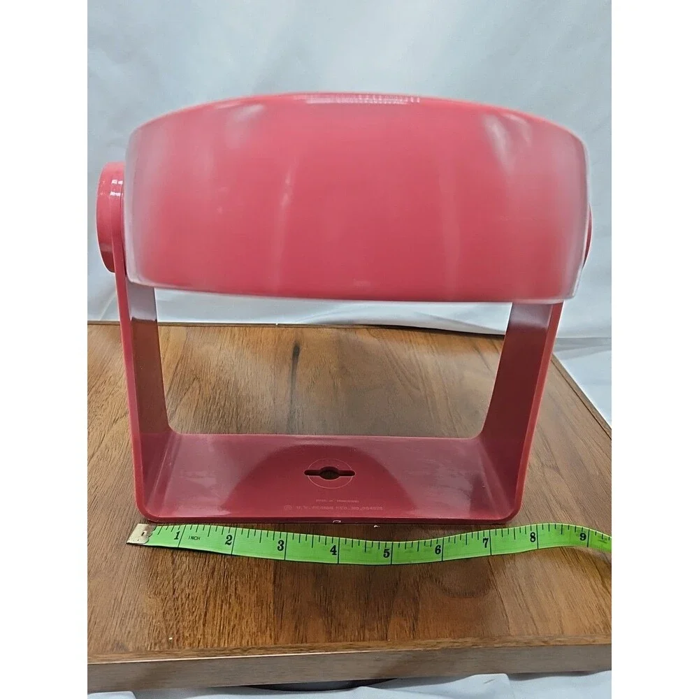 Vintage Mauve Pink Makeup Vanity Mirror Swivel Stand OR Wall Mount w 3 Mirrors